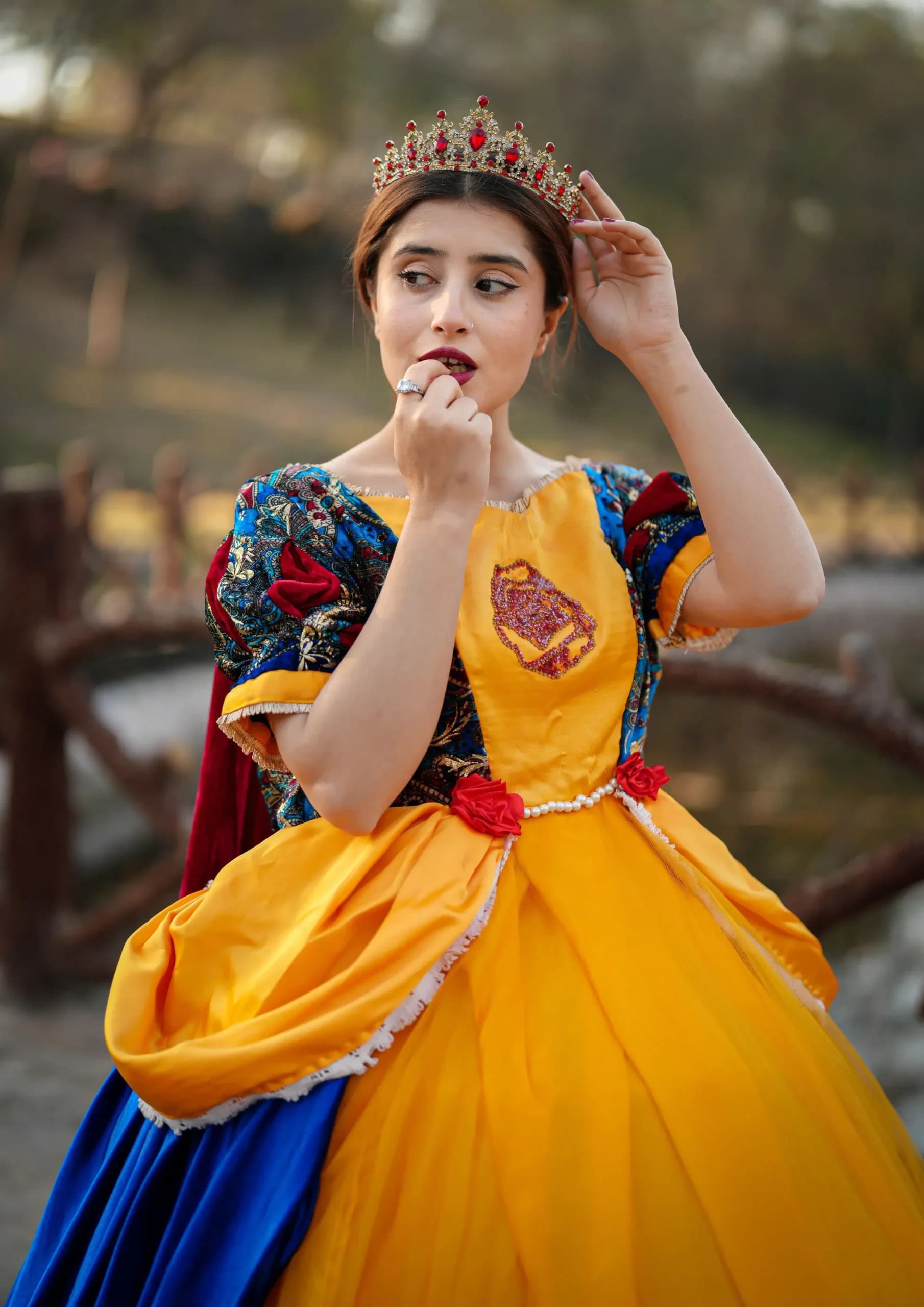 Aaraish Fairytales: Snow White Princess Gown