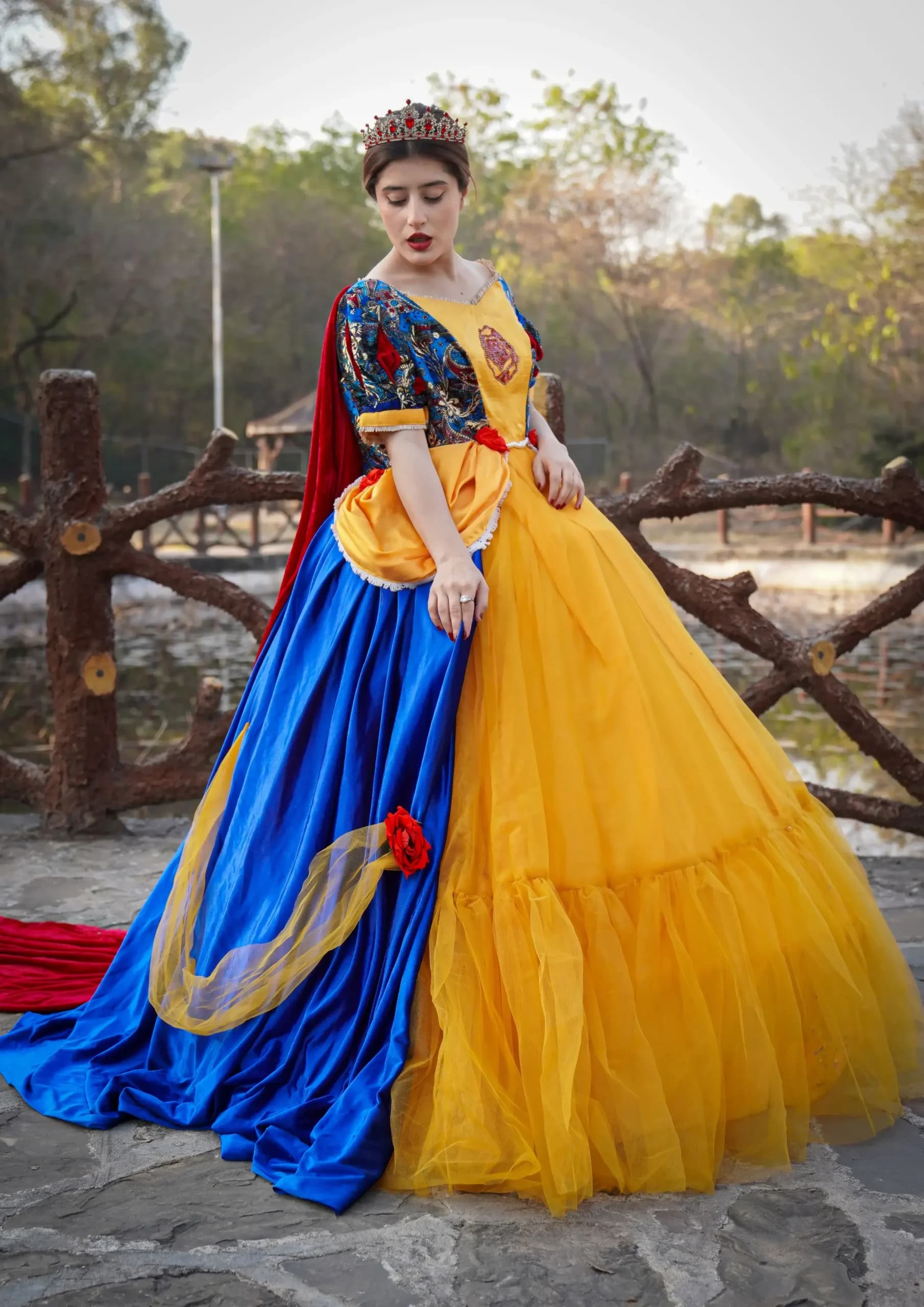 Aaraish Fairytales: Snow White Princess Gown - Image 4