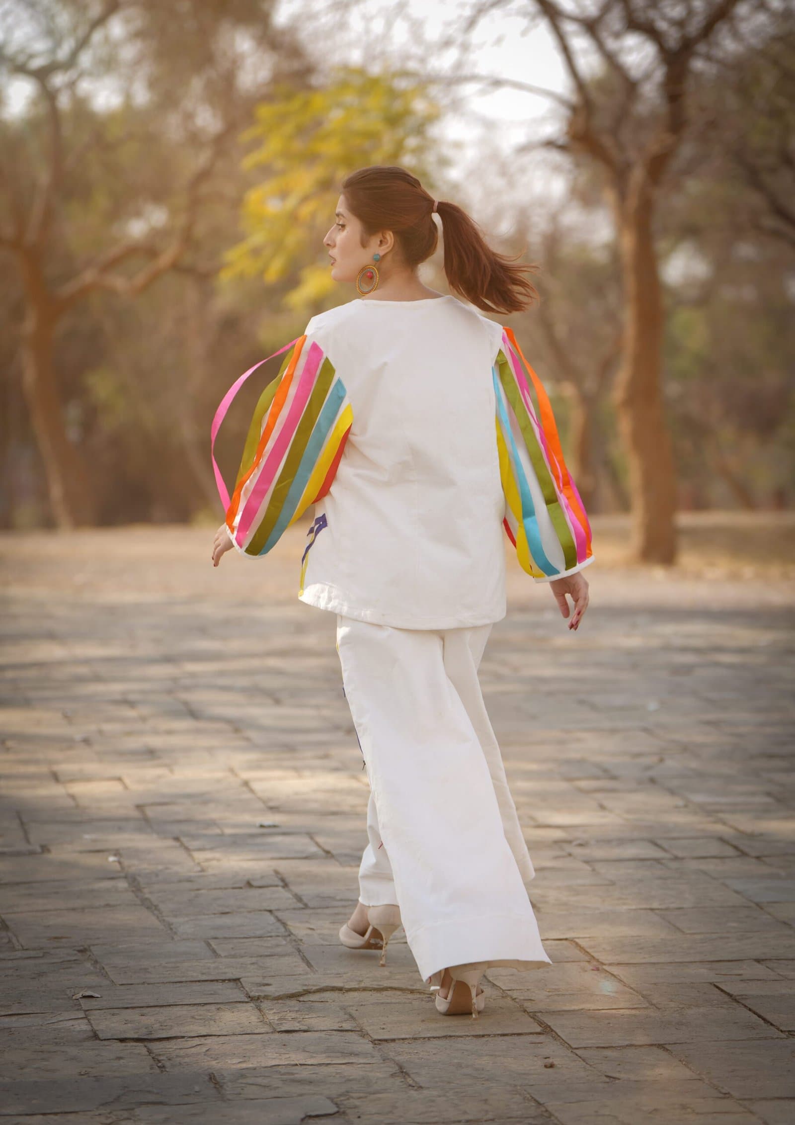 Aaraish Winter Pret: Ribbon Pop Co-ord Set - Image 3
